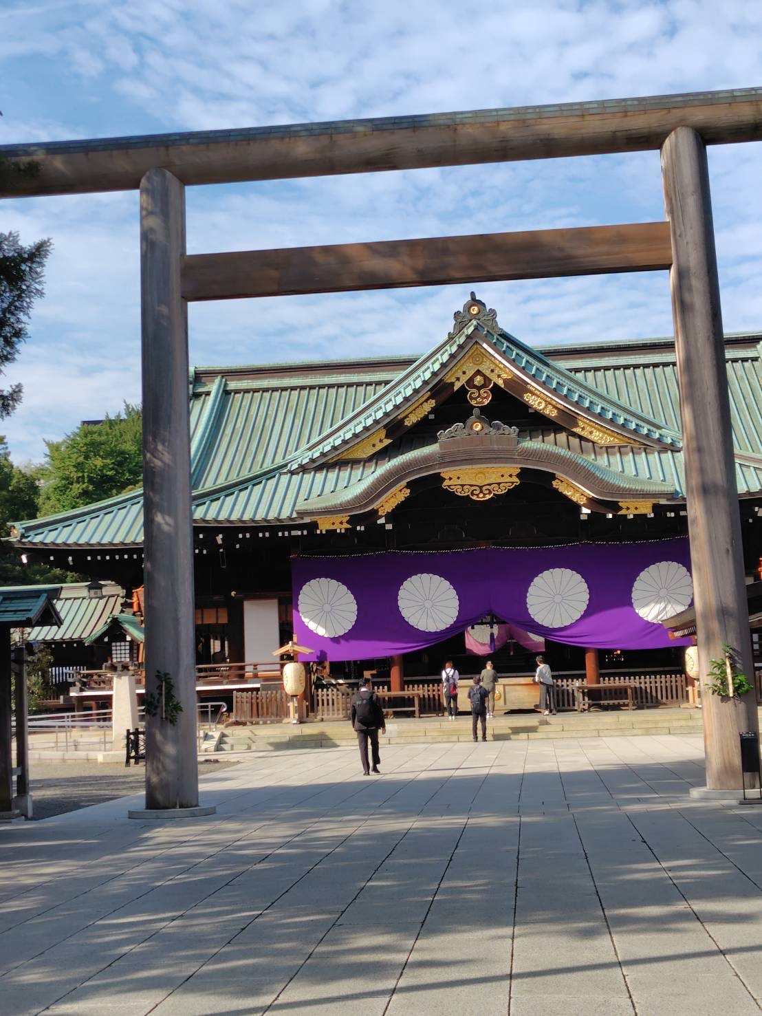 靖国神社で奉納演武を行いました！